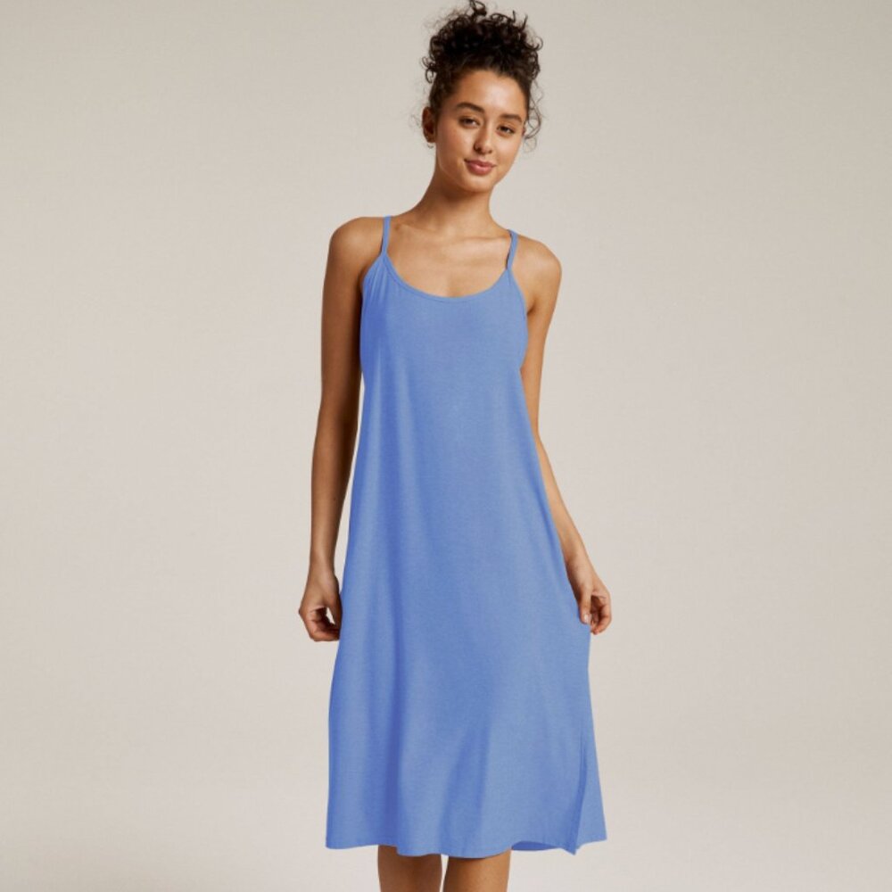 Beyond Yoga Featherweight Soft Slumber Midi Sleep Dress (XL)